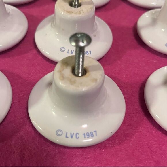 Lillian Vernon LVC 1987 Vintage Rubber Duck Porcelain Drawer Pulls 12 - Picture 5 of 12